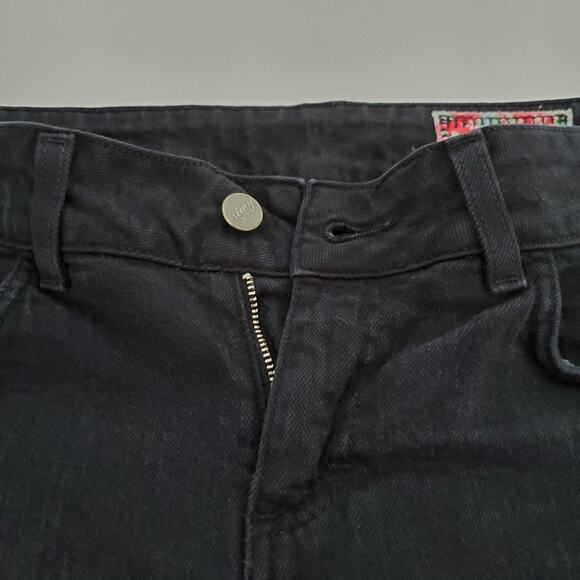 Siwy Custom Cutoff Bermuda Black Denim Shorts - Picture 8 of 9